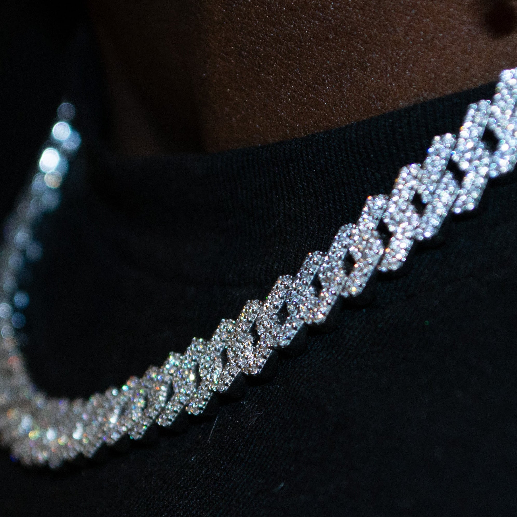 VVS Moissanite Cuban Link Chain